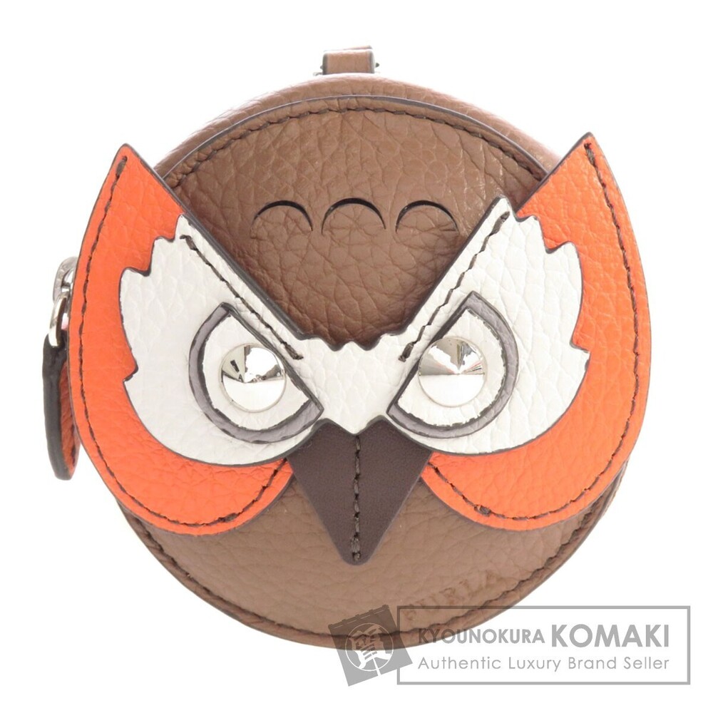 Furla Owl Motif Leather Wallet